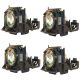 PANASONIC PT-D10000U Original Inside Projector Lamp - Replaces ET-LAD10000F